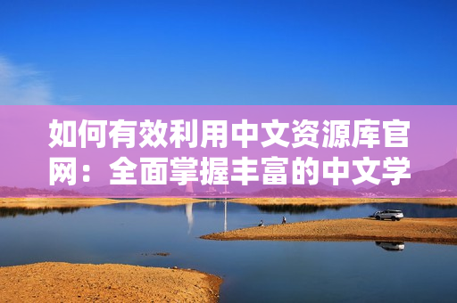 如何有效利用中文资源库官网：全面掌握丰富的中文学习与研究工具