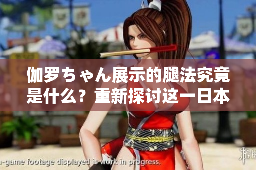 伽罗ちゃん展示的腿法究竟是什么？重新探讨这一日本文化现象
