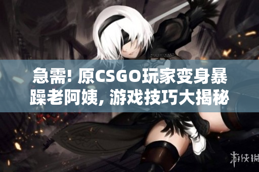 急需! 原CSGO玩家变身暴躁老阿姨, 游戏技巧大揭秘!