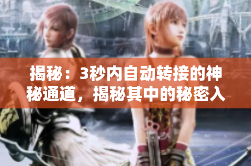 揭秘：3秒内自动转接的神秘通道，揭秘其中的秘密入口