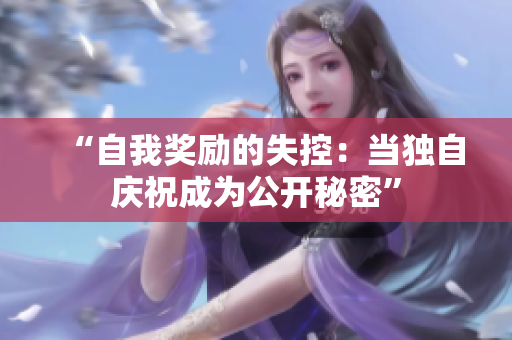 “自我奖励的失控：当独自庆祝成为公开秘密”