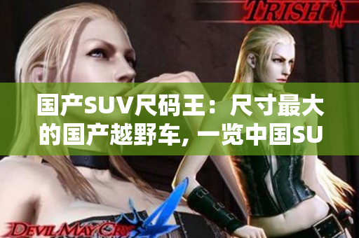 国产SUV尺码王：尺寸最大的国产越野车, 一览中国SUV中的尺寸霸主