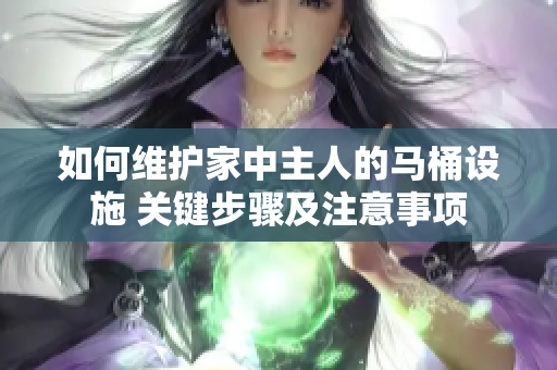 如何维护家中主人的马桶设施 关键步骤及注意事项