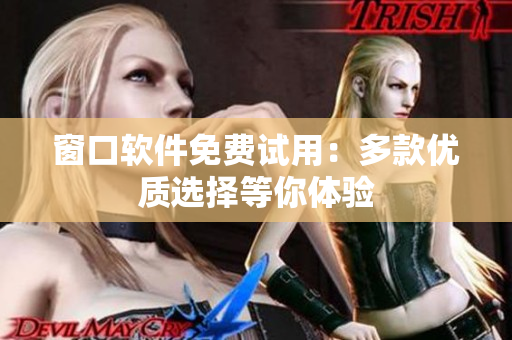 窗口软件免费试用：多款优质选择等你体验
