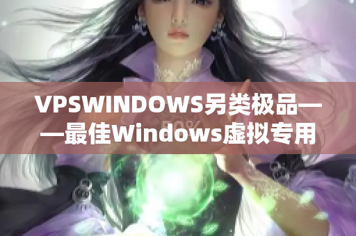 VPSWINDOWS另类极品——最佳Windows虚拟专用服务器选择