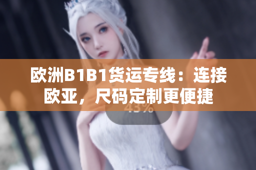 欧洲B1B1货运专线：连接欧亚，尺码定制更便捷